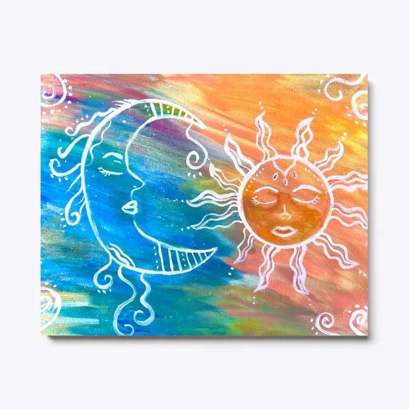 Sun and moon